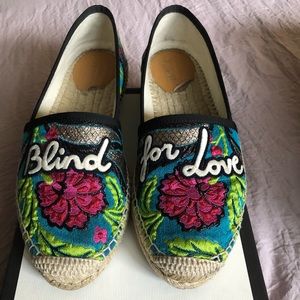 Authentic Gucci espadrilles